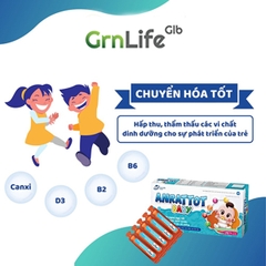 Siro ăn ngon cho bé GrnLife Anrattot Baby - giúp bé ngủ ngon, tăng cân tăng đề kháng, giảm biếng ăn