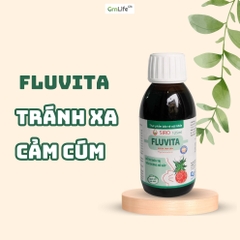 Siro ho cảm cúm Xuyên Tâm Liên FLUVITA Greenlife - Hỗ trợ giảm viêm hô hấp, tăng sức đề kháng