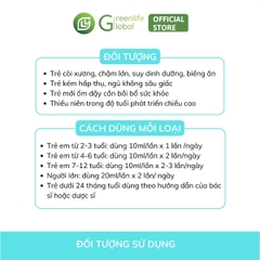 Combo CAO LỚN cho bé GrnLife - Giúp trẻ tăng chiều cao, thèm ăn, ngủ ngon và phát triển toàn diện