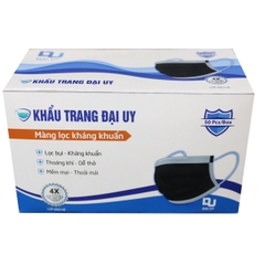 Khẩu trang y tế Đại Uy 4 lớp - hộp 50 chiếc lọc bụi mịn PM2.5, kháng khuẩn