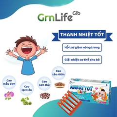 Siro ăn ngon cho bé GrnLife Anrattot Baby - giúp bé ngủ ngon, tăng cân tăng đề kháng, giảm biếng ăn