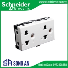 Ổ cắm đôi 3 chấu 16A