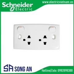 Bộ ổ cắm đôi 3 chấu 16A và có công tắc