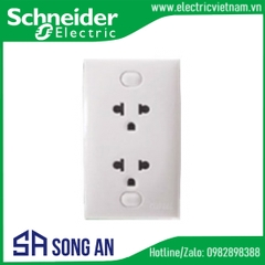 Bộ ổ cắm đôi 3 chấu 16A
