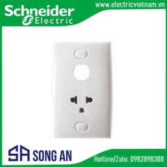 Bộ ổ cắm đơn 3 chấu 16A và 1 lỗ trống
