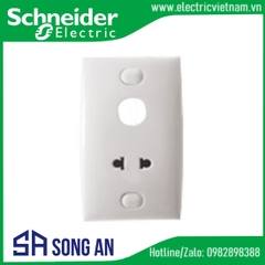 Bộ ổ cắm đơn 2 chấu 16A và 1 lỗ trống