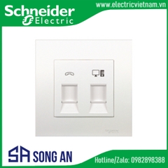 Bộ ổ cắm điện thoại và mạng Cat5e