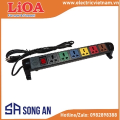 Loại đa năng xoay 6 ổ xoay 3300W MAX 16A-250V