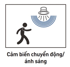 LED Downlight cảm biến DN Series 12W