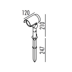 Đèn Spotlight sân vườn LED NSP1663 Nanoco