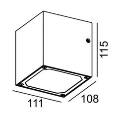 Đèn gắn tường ngoài trời NBL2541/2541-6 Nanoco