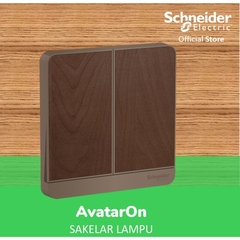 Công tắc đôi 1 chiều AvatarOn