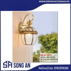 Đèn treo tường đồng