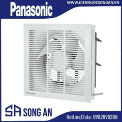 Quạt hút gắn tường dân dụng - Loại 1 chiều có màn che