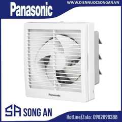 Quạt hút gắn tường dân dụng - Loại 1 chiều có màn che