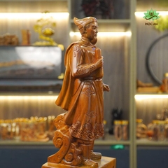 Tượng Hưng Đạo Đại Vương Trần Quốc Tuấn Gỗ Bách Xanh Mộc Châu
