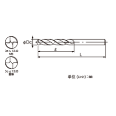 Mũi khoan sắt HSS Nachi List 500 Size 0.25mm