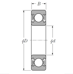 Vòng Bi Cầu NSK 6224 DDU