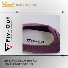 Giày thể thao Fiv Out S1 FV17 Purple Sneakers