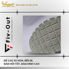 Giày thể thao FIV OUT BYS03 FV08 green and white sneakers