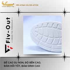 Giày thể thao FIV OUT B2298 FV05 Sneakers GRAY WITH LACE