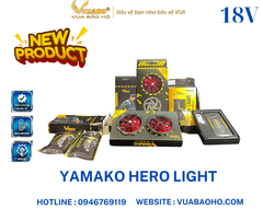 BỘ PHỤ KIỆN ÁO ĐIỀU HÒA NHẬT BẢN YAMAKO HERO LIGHT 18V-20.000 MAH