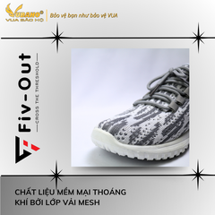 Giày thể thao Fiv Out 1807 FV02 Gray sports shoes