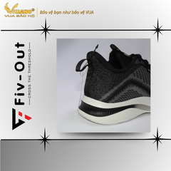 Giày thể thao FIV OUT B2298 FV04 Black lace-up sneakers