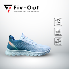 Giày thể thao FIV OUT BYS03 FV08 green and white sneakers