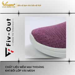 Giày thể thao Fiv Out S1 FV17 Purple Sneakers