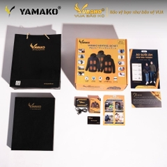 Áo Sưởi Ấm Ghile Super modern Yamako 21 Vùng Sưởi Nhiệt nhiều vùng sưởi nhất thị trường