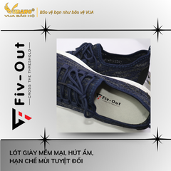Giày thể thao Fiv Out 1807 FV01 Charcoal blue sports shoes