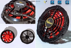 Phụ kiện áo điều hoà - Quạt Áo điều hoà Yamako Nhật Bản Super Pro 17V - 30.000MAH