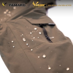 Áo sưởi Ấm Super Heating Yamako 9 vùng sưởi nhiệt giảm đau nhức vai gáy màu RÊU