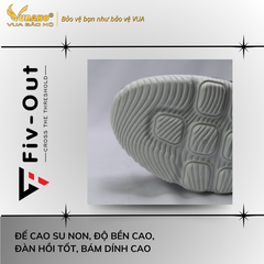 Giày thể thao chạy bộ Fiv Out J11 FV14 laceless black sports running shoes