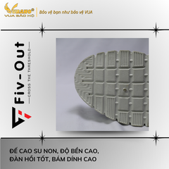 Giày  thể thao FIV OUT BYS03 FV09 sneakers with breathable soft sole in dark