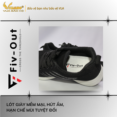 Giày thể thao siêu nhẹ FIV OUT G2211 FV10 Super light black