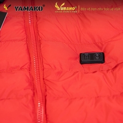 Áo Sưởi ấm YAMAKO 7 vùng sưởi ấm Siêu Nhẹ Super Gentle màu Đỏ