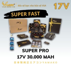 Bộ Áo điều hoà Yamako Nhật Bản Super Pro 17V - 30.000MAH màu RẰN RI - CAMO