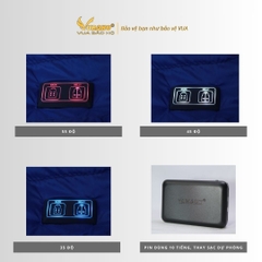 Áo Sưởi ấm YAMAKO 7 vùng sưởi ấm Siêu Nhẹ Super Gentle màu Đỏ