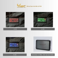 Áo Sưởi Ấm Ghile Super modern Yamako 21 Vùng Sưởi Nhiệt nhiều vùng sưởi nhất thị trường