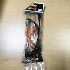 Kính bảo hộ lao động Kings màu đen KY2222 chống vỡ vụn và chặn đến 99% tia cực tím gây hại