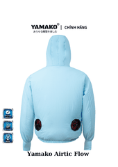BỘ ÁO ĐIỀU HÒA YAMAKO HERO LIGHT 18V - 20.000 MAH - AIRTIC FLOW