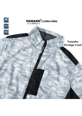 BỘ ÁO ĐIỀU HÒA NGẮN TAY YAMAKO HERO LIGHT 18V - 20.000 MAH - PRETIGE COOL