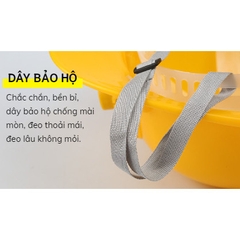 Mũ Điều Hoà, Mũ Bảo Hộ Gắn Quạt Chạy Bằng Năng Lượng Mặt Trời, Kèm Vành Mũ