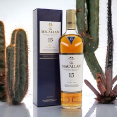 Rượu whisky đơn Scotland Macallan 15 năm Double Cask