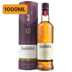Rượu whisky đơn Scotland Glenfiddich 15 năm