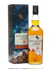 Rượu whisky đơn Scotland Talisker 10 năm