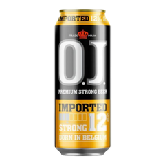 Bia lon Bỉ OJ Strong Imported