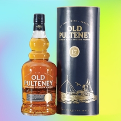 Rượu whisky đơn Scotland Old Pulteney 17 năm